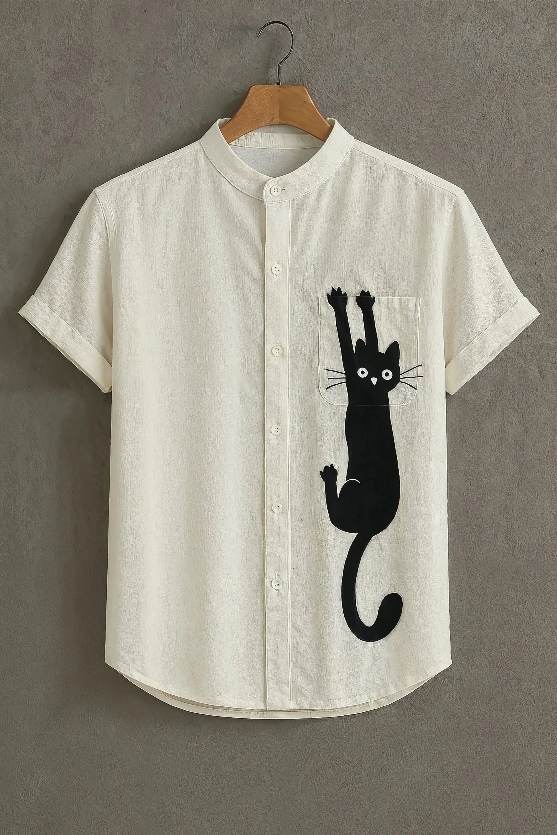 Sunflare Cream Premium Cat Design Shirt