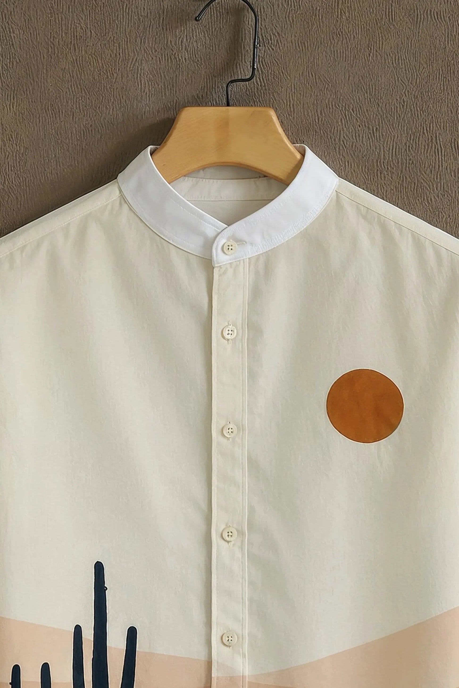 Sunflare Cream Premium Desert-Inspired Shirt