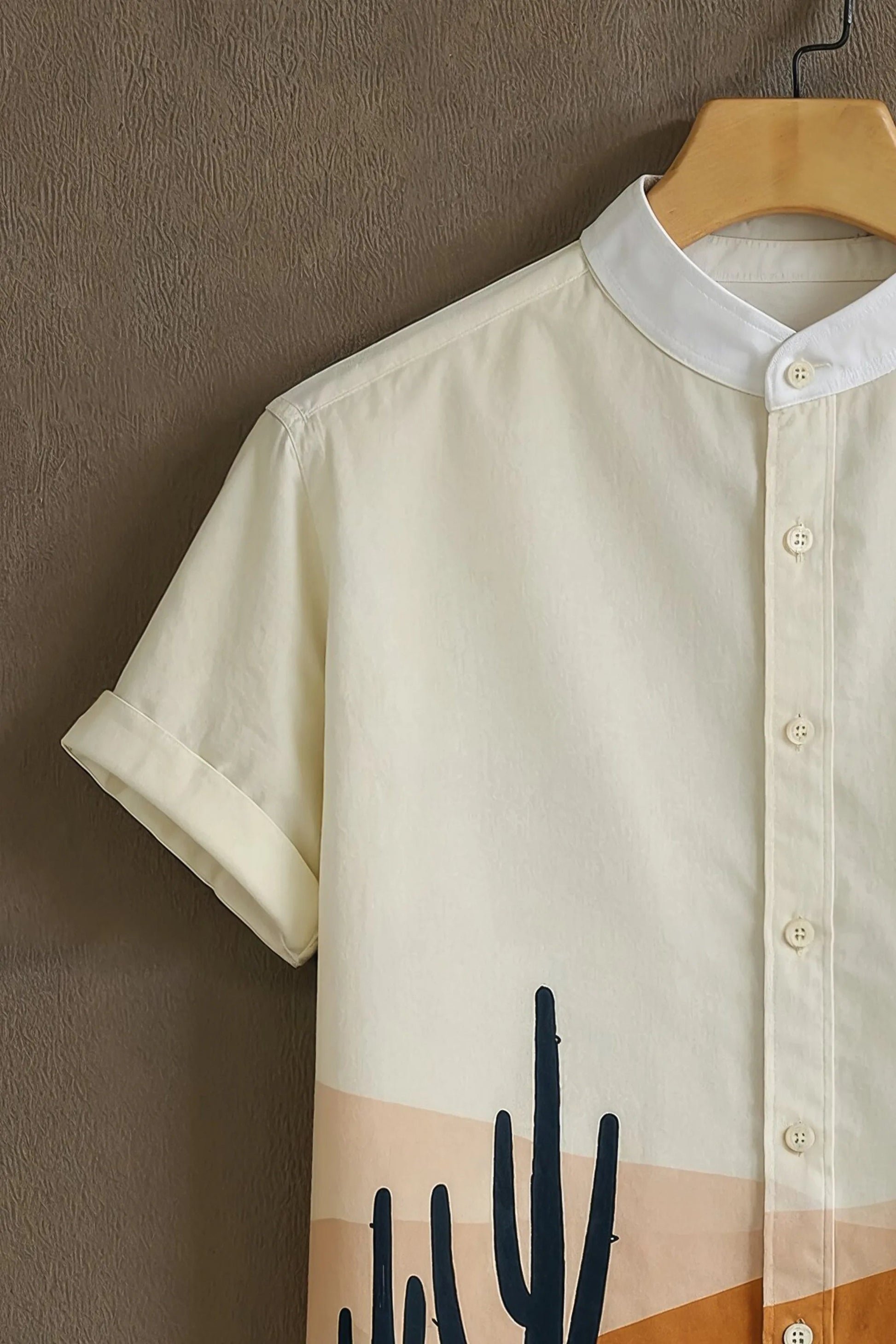 Sunflare Cream Premium Desert-Inspired Shirt